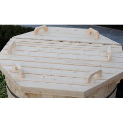 couvercle en bois D:1.5m
