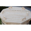 couvercle en bois D:1.5m