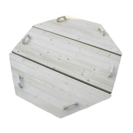 couvercle en bois D:2.20m