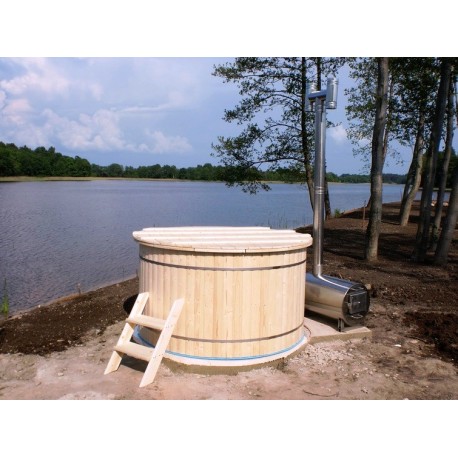 bain chaud en bois D1.5m