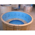 BAIN CHAUD avec cuve en polypro D1.5m