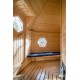 isba sauna 9.2m2 avec dressing