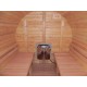 sauna baril lg3m D 2.2m avec terrasse