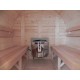 Sauna baril thermo bois lg2.5m D1.9m 